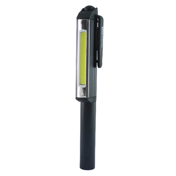 Фонарь-ручка переносной светодиодный ФП9 3W COB 200Lm батареи типа 3хААА магнитный TDM