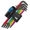 Набор Г-образных ключей с фиксирующей функцией, 9шт, 967 SL TORX HF Multicolour