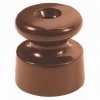 Изолятор керамика коричневый [упак. 50шт] Bironi