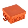 Коробка огнестойкая JBL085 85х85х38 Е110 для открытой проводки 12 выходов IP55 4P (0,15-2,5мм2)