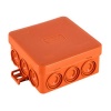 Коробка огнестойкая JBL085 85х85х38 Е110 для открытой проводки 12 выходов IP55 6P (0,15-4,0мм2)