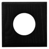 Рамка 1-я форма квадрат Bironi Шедель , дерево цвет Угольно-черный